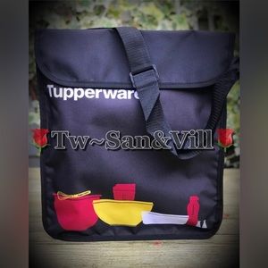 TUPPERWARE TOTE BAG ADVERTISE WITH STRAP